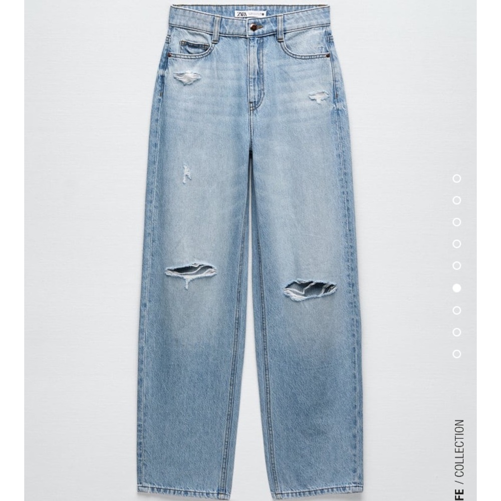 Zara straight leg jeans: never worn with tags